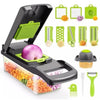 ADJUSTABLE 14-IN-1 - VEGETABLE CUTTER & SHREDDER