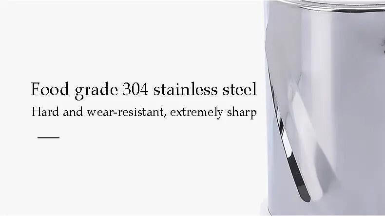 MANUAL VEGETABLE CUTTER SLICER MULTIFUNCTIONAL ROUND SLICER