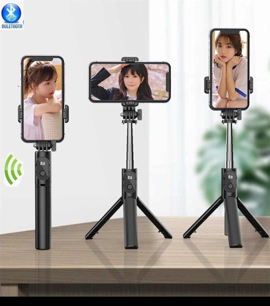 Selfie Stick With LED Light Mini Tripod Stand