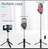 Selfie Stick With LED Light Mini Tripod Stand