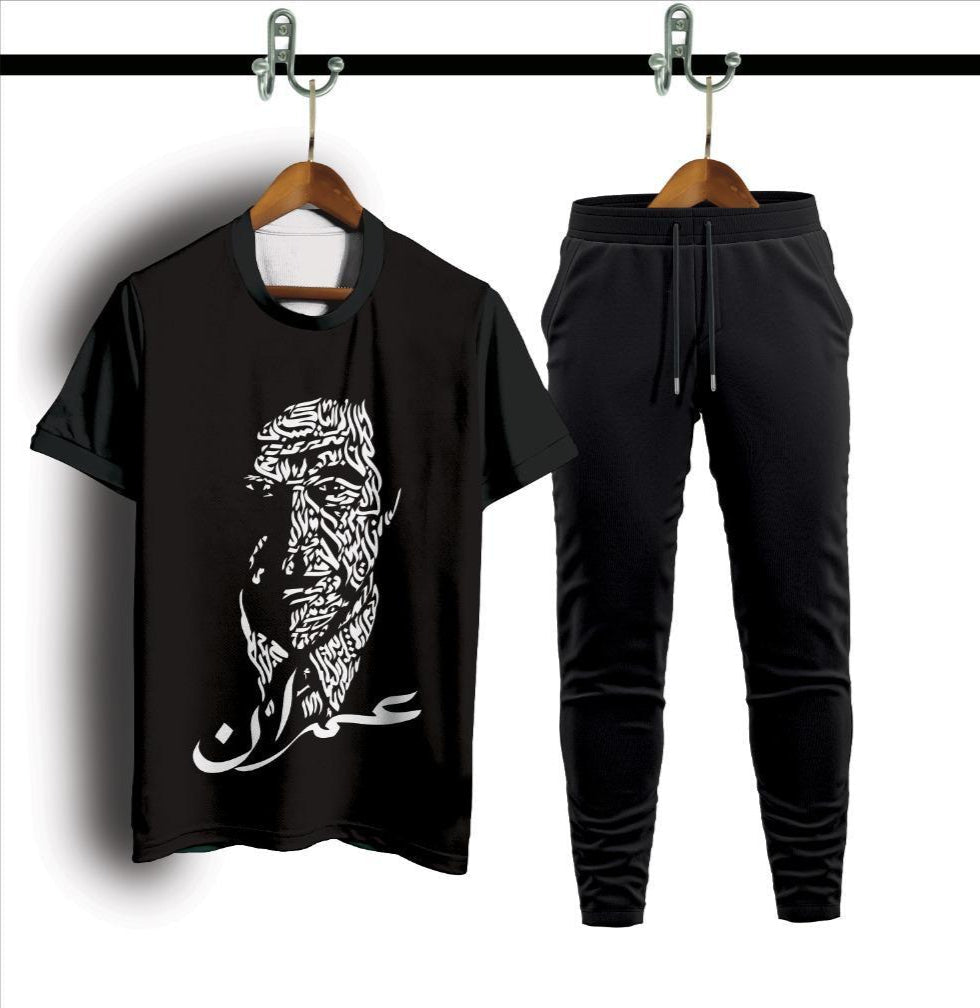 Imran Khan-Printed Track Suit