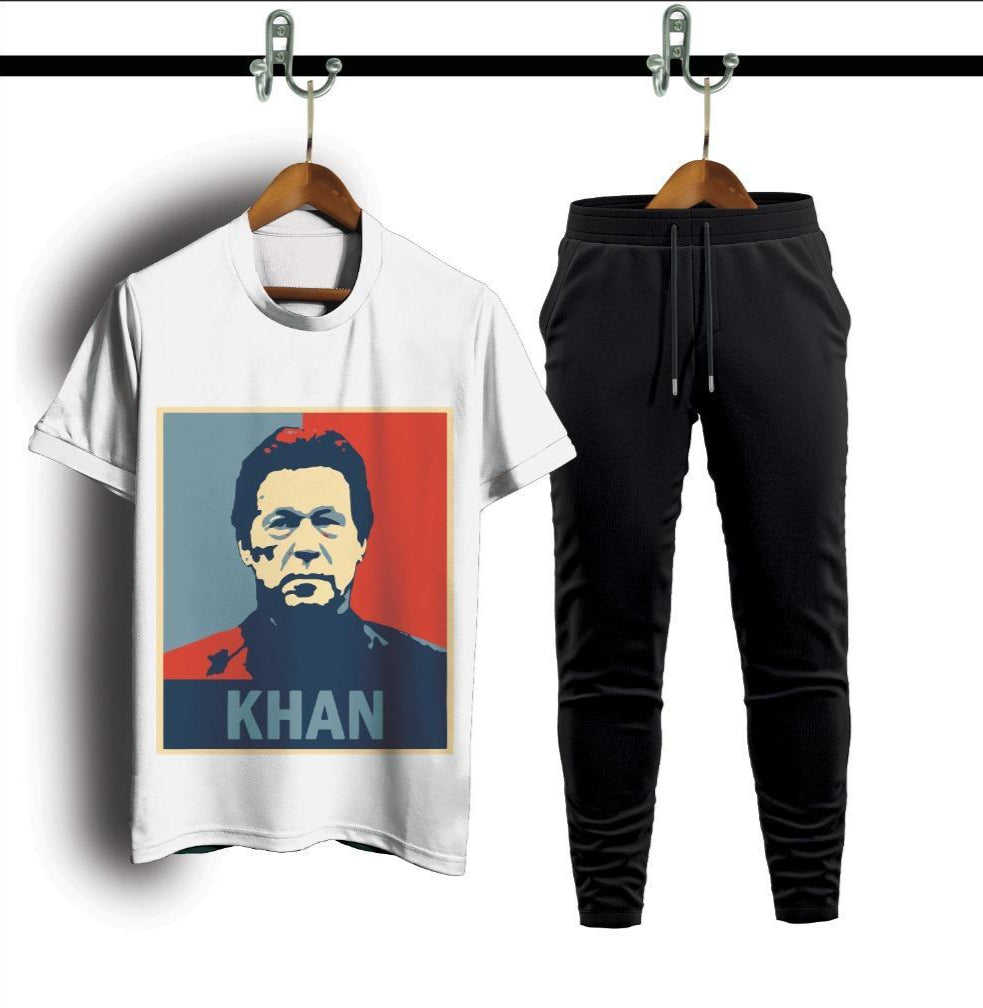 Imran Khan-Printed Track Suit