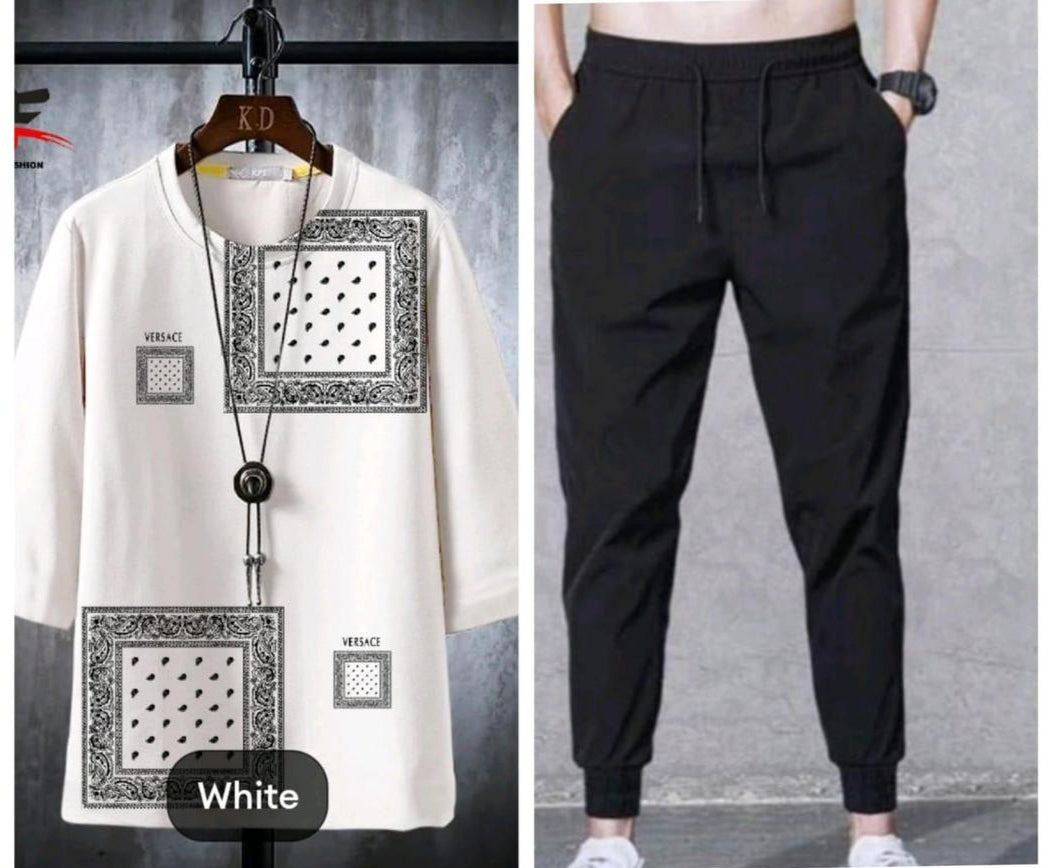 Men's Fancy Printed Track-Suit