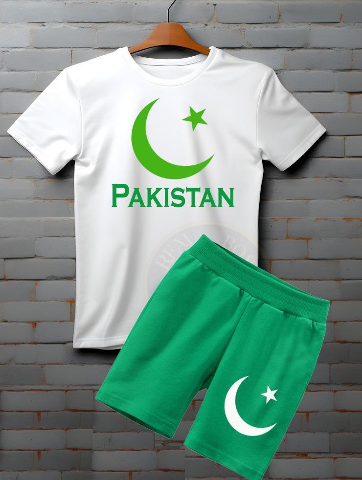 2 Pcs Unisex Cotton Printed Shirt For Independence Day