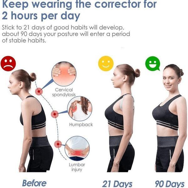 Innovative Posture Corrector Belt - 1 Pc With Advanced Health Tracking Technology