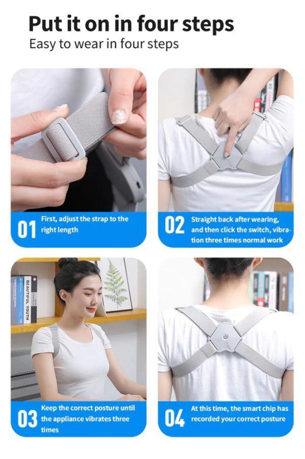 Innovative Posture Corrector Belt - 1 Pc With Advanced Health Tracking Technology